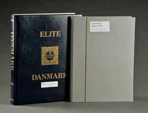 Danmark. Samling og dubletter i 2 bøger,