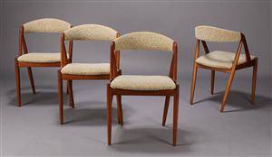 Kai Kristiansen. Spisestole, teaktræ 4