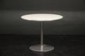 Verner Panton for Fritz Hansen, cafébord med hvid plade