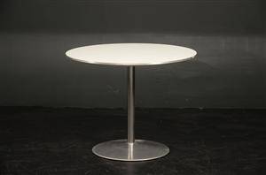 Verner Panton for Fritz Hansen, cafébord med hvid plade
