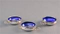 Georg Jensen KongeAcorn. Tre saltkar og tre saltskeer 6 