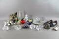 Diverse glas och figuriner mm