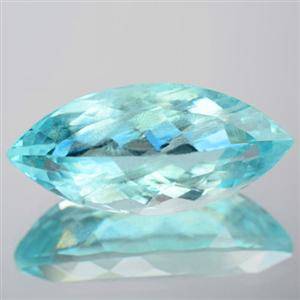 Uindfattet akvamarin - ca. 10.71 ct.