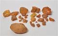 Samling Rav - samlet ca. 130 gram.