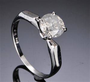 Brillantring ca 1.74 ct