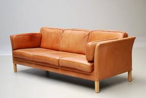 Mogens Hansen. Tre-pers. sofa, model 2225