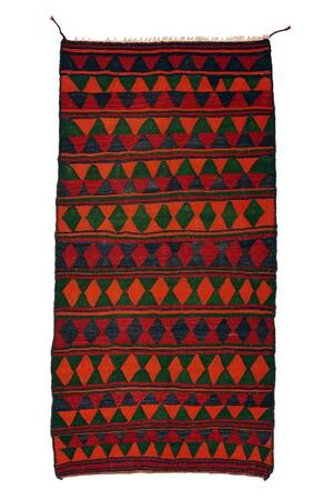 Nordvest Persisk Kelim tæppe 265x135 cm.