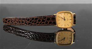 Omega De Ville. Herrearmbåndsur af gulddouble