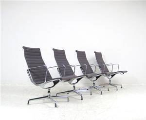 Charles  Ray Eames, Set Lounge Sessel Modell EA 115 von Vitra 4
