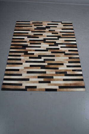 Koskindstæppe. Patchwork, 200 x 144 cm.