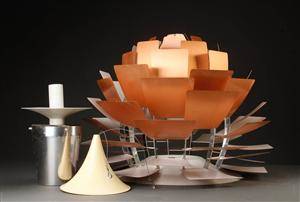 Poul Henningsen. Koglen. Pendel, kobber, Ø 72 cm