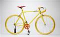 Von Braun sportscykel, farve yellow