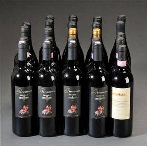 Samling af Brunello di Montalcino samt Amarone vine 24.