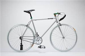 Von Braun sportcykel, farve silver