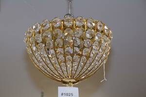 Kristallplafond diam 35 cm, H 25 cm