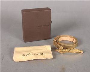 Louis Vuitton, bælte guldfarvet 