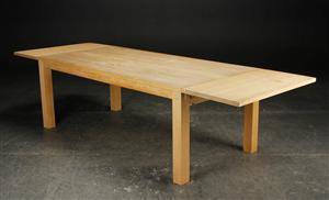 Spisebord med udtræk, egetræ, dansk møbeldesign 3