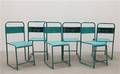 Stolar, 6 st, Industridesign, 196070-tal 6
