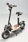 Elektrisk løbehjul.  48 V - 1300 W Turbo motor, SORT