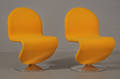 Verner Panton 1926-1998. Par System 1-2-3 stole 2