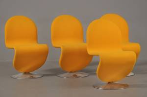 Verner Panton 1926-1998. Sæt på fire stole, System 1-2-3 4