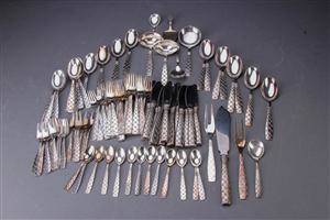 Bestik af pletsølv, Stjerne 100