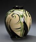 Herman A. Kähler. Vase, glaseret keramik