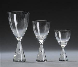 Bent Severin for Holmegaard Glasværk. Princess glasbesætning 29