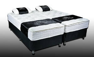 Luka Design, to enkeltsenge med Latex puder