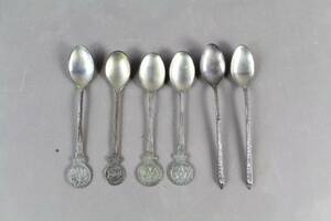 Kaffeskedar i silver 42 st