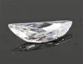 1 loose half moon-cut diamond 0.40ct