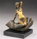 Erotisk bronzefigur
