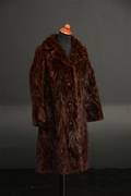 Vintage pelsfrakke af mink - ca. str. 36-38