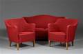 Par lænestole samt to pers. sofa 3