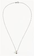 Brilliantvedhæng af guld, ca. 0.46 ct
