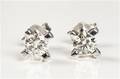 Ørestikkere, 14 kt guld, brillanter