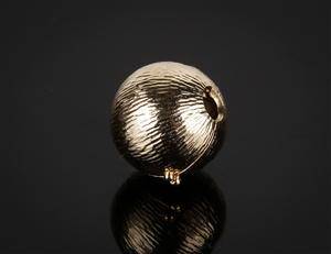 Ole Lynggaard kuglelås af riflet guld 14 kt.