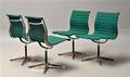Charles Eames. Sæt på 4 stole model EA-106 fra Herman Miller 4 