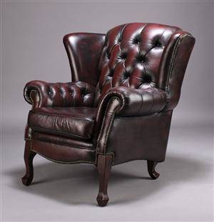 Chesterfield øreklapstol