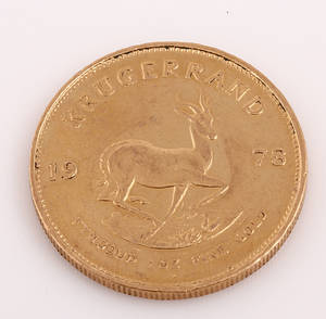 Krugerrand guldmønt 1978