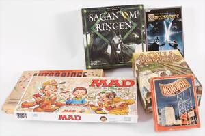 Brädspel 6st, bl.a. Star Wars
