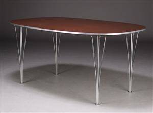 Piet Hein  Bruno Mathsson. Super Ellipse spisebord