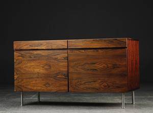 Skænk af rio palisander, 1950erne, dansk møbeldesign
