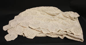 Överkast, virkat, 1900-tal.