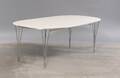 Piet Hein  Bruno Mathsson. Super ellipse bord med udtræk 2 