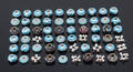 60 Charms af sterling sølv 60