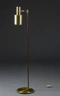 Jo Hammerborg. Standerlampe af messing  