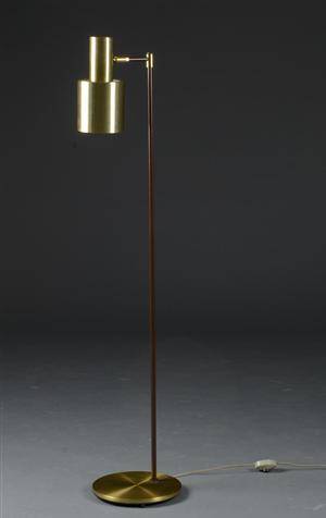 Jo Hammerborg. Standerlampe af messing