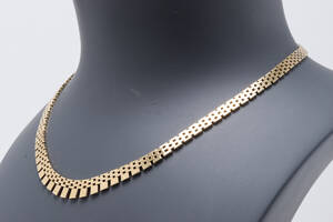 Murstens halskæde i forløb, 8 kt. guld