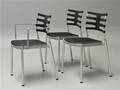 Kasper Salto for Fritz Hansen. Tre stole, model Ice. 3 